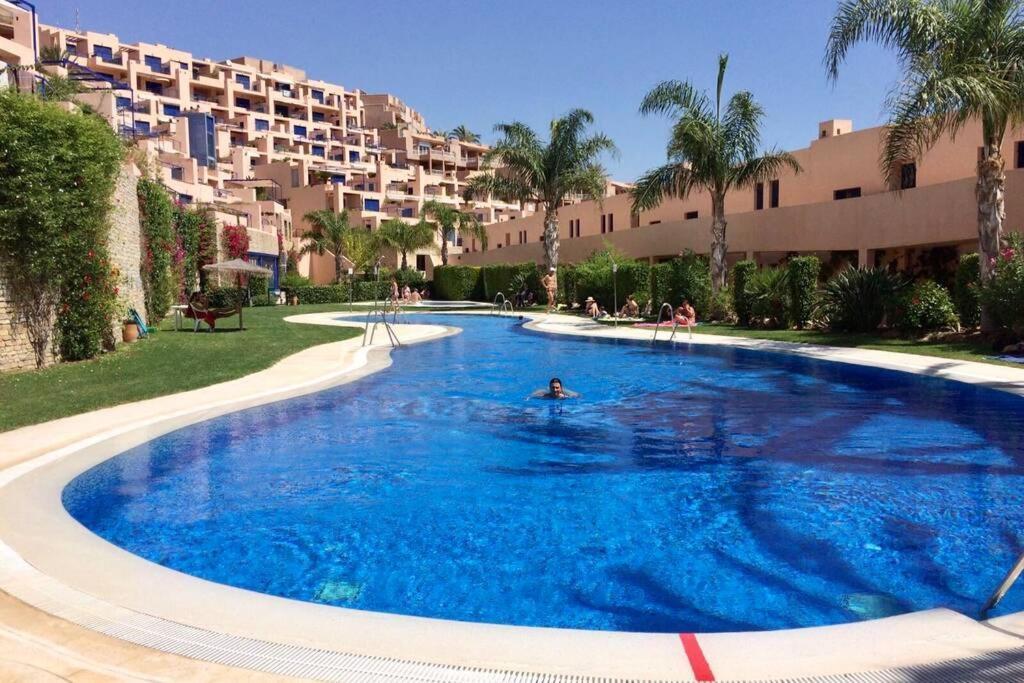 Mojacar Espectaculares Vistas Al Mar Lägenhet Exteriör bild